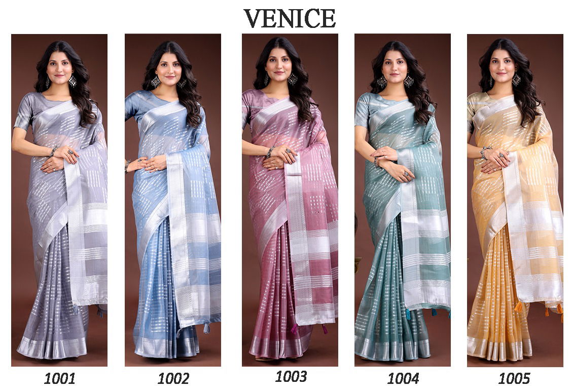 Venice By Astita Organza Wholesale Saree Suppliers In Mumbai